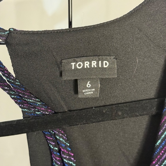 Torrid 6X Sparkle Jumpsuit - Picture 2 of 3